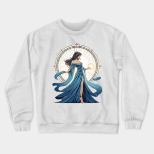 The power she is holding moraine sedai Crewneck Sweatshirt